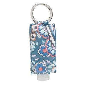 Vera Bradley Hand Sanitizer Keychain NWT